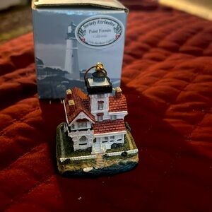 Harbour Lights #528-California-Pt Fermin Lighthouse-#5355-MIB-Collectors Societ